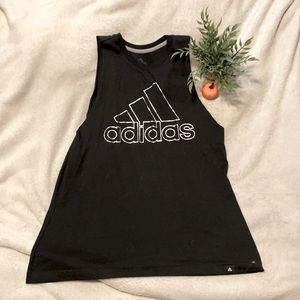 Adidas | Black Tank Top